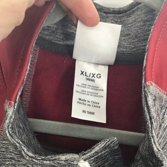 Knights Apparel Men’s Univ. Arkansa Full Zip Jacket Size XL - Picture 7 of 7